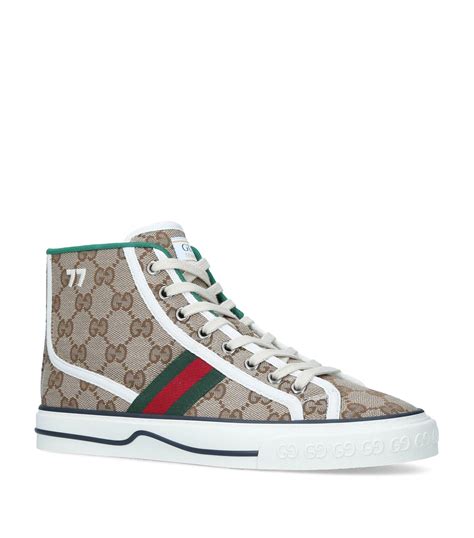 gucci hi top sneakers dhgate|Gucci high top sneakers beige.